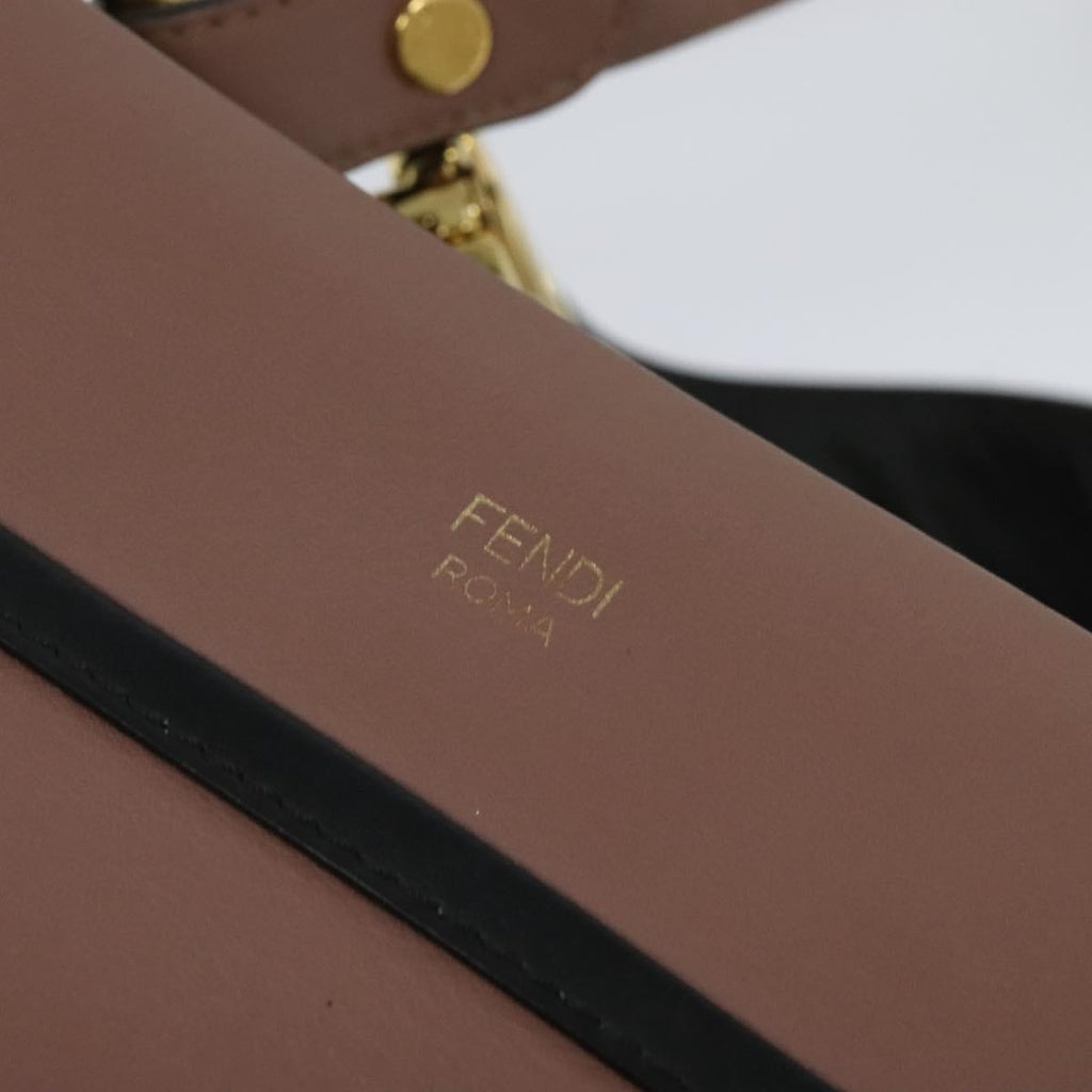 Fendi Runaway Bag Leather Pink Leather Bag (Pre-Owned)