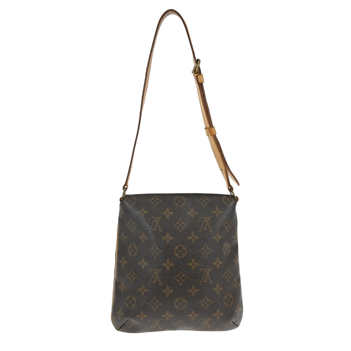 Louis Vuitton Musette Salsa Handbag Monogram Canvas Brown Canvas Shoulder Bag Bag (Pre-Owned)