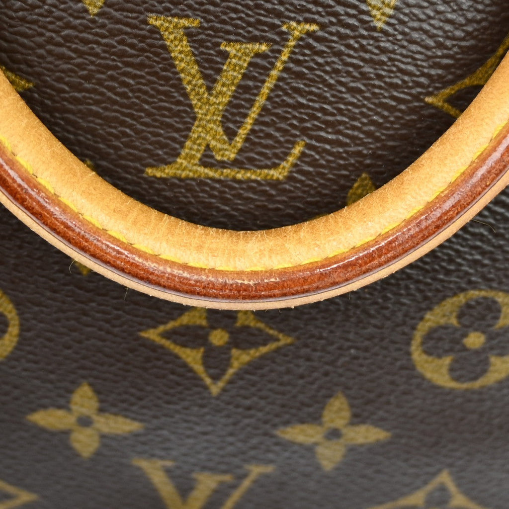 Louis Vuitton Alma Handbag Monogram Canvas Brown Canvas Handbag (Pre-Owned)