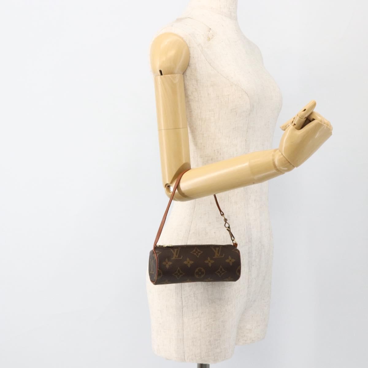 Louis Vuitton Papillon Pochette Monogram Canvas Multicolour Canvas Clutche & Pouche Bag (Pre-Owned)