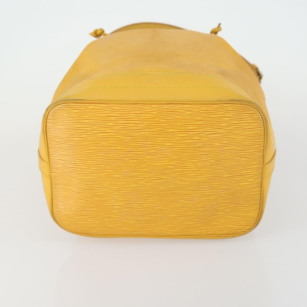 Louis Vuitton Noe Handbag Epi Leather Yellow Leather Shoulder Bag Bag (Pre-Owned)