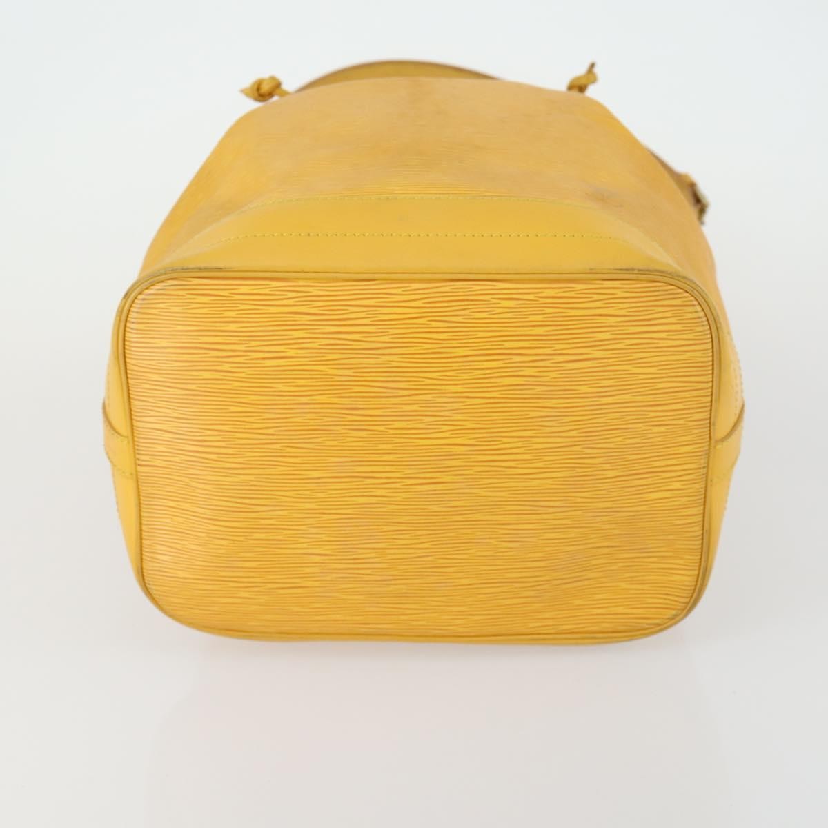 Louis Vuitton Noe Handbag Epi Leather Yellow Leather Shoulder Bag Bag (Pre-Owned)