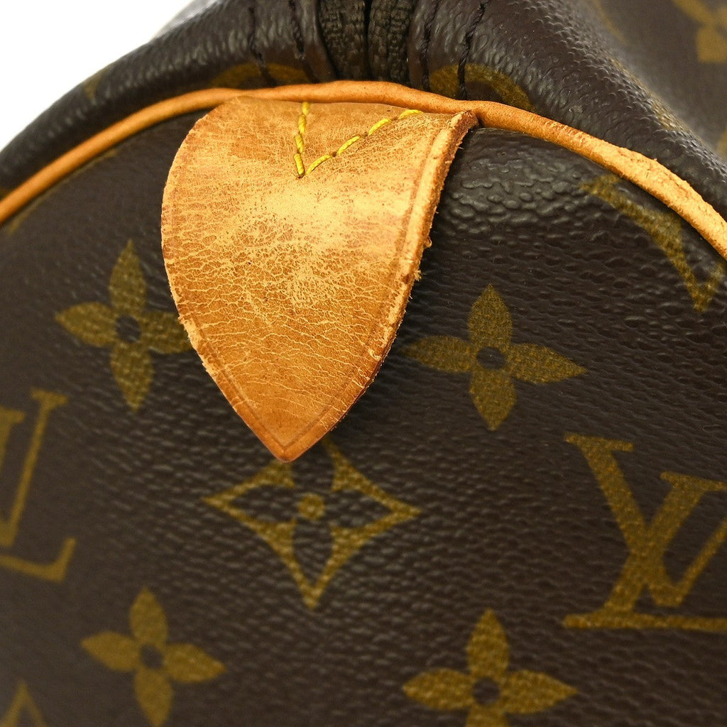 Louis Vuitton Keepall Bag Monogram Canvas Brown Canvas Travel Bag Bag (Pre-Owned)