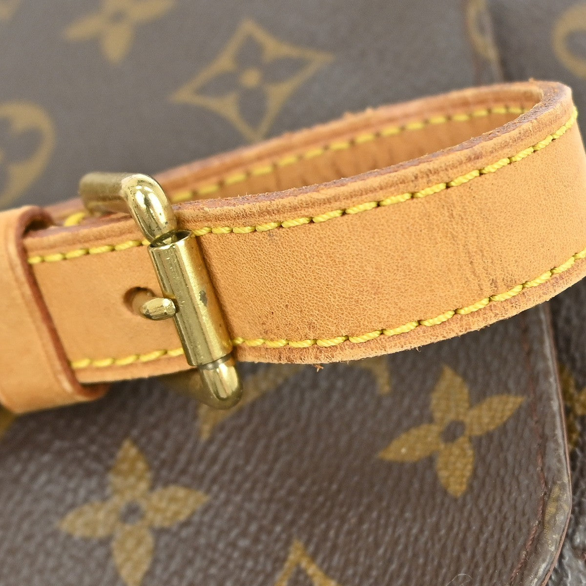 Louis Vuitton Musette Salsa Handbag Monogram Canvas Brown Canvas Shoulder Bag Bag (Pre-Owned)