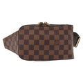 Louis Vuitton Geronimos Waist Bag Damier Brown Canvas Clutche & Pouche Bag (Pre-Owned)