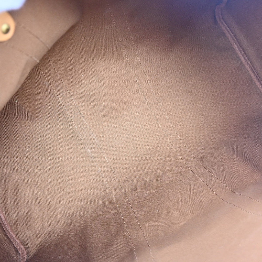 Louis Vuitton Keepall Bag Monogram Canvas Brown Canvas Travel Bag Bag (Pre-Owned)