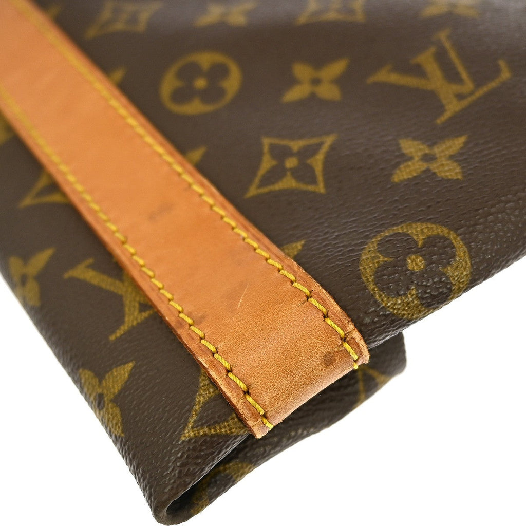 Louis Vuitton Keepall Bag Monogram Canvas Brown Canvas Travel Bag Bag (Pre-Owned)