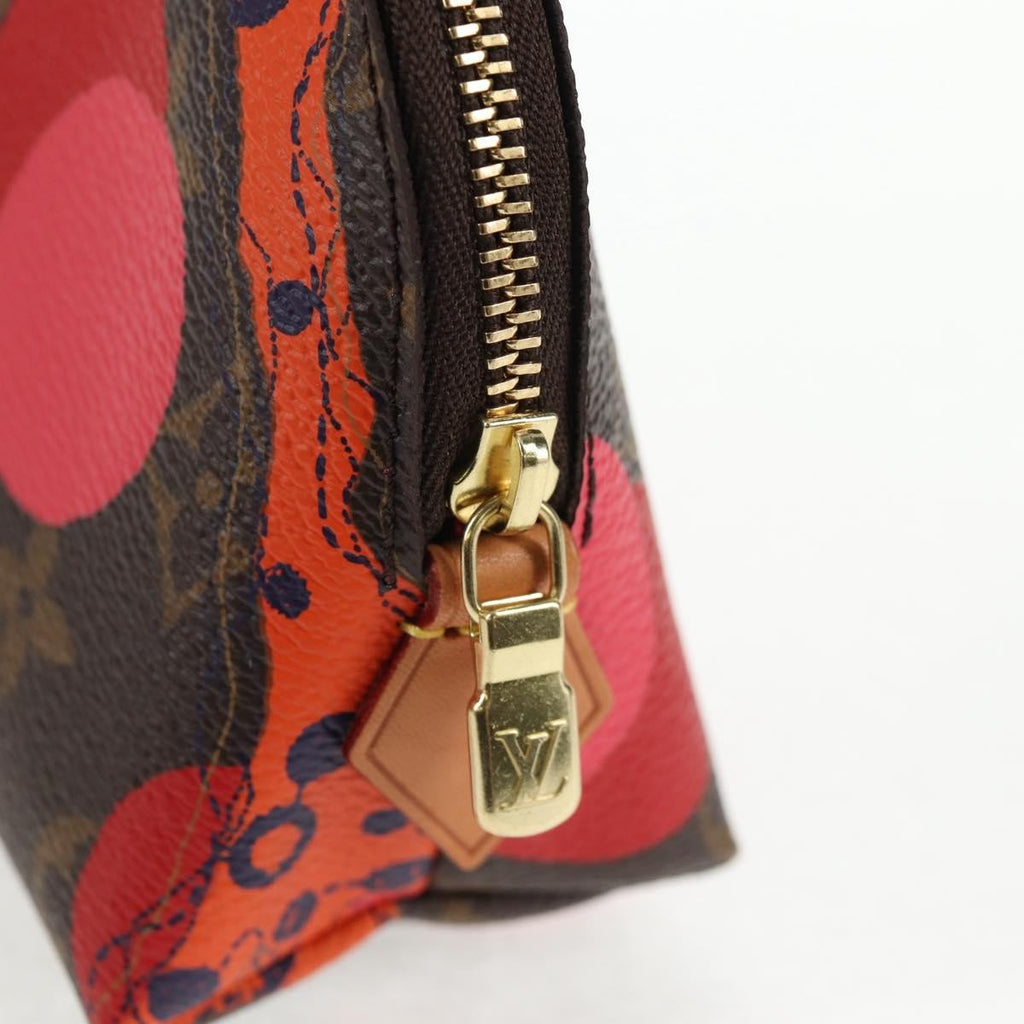 Louis Vuitton Cosmetic Pouch Limited Edition Monogram Jungle Dots Brown Canvas Bag (Pre-Owned)