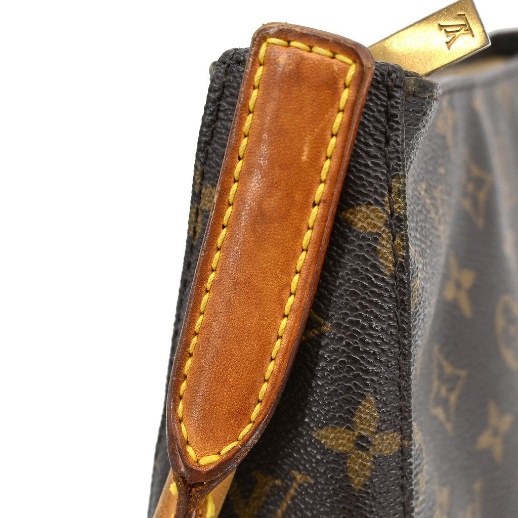 Louis Vuitton Monogram Looping Handbag Monogram Canvas Brown Canvas Handbag (Pre-Owned)