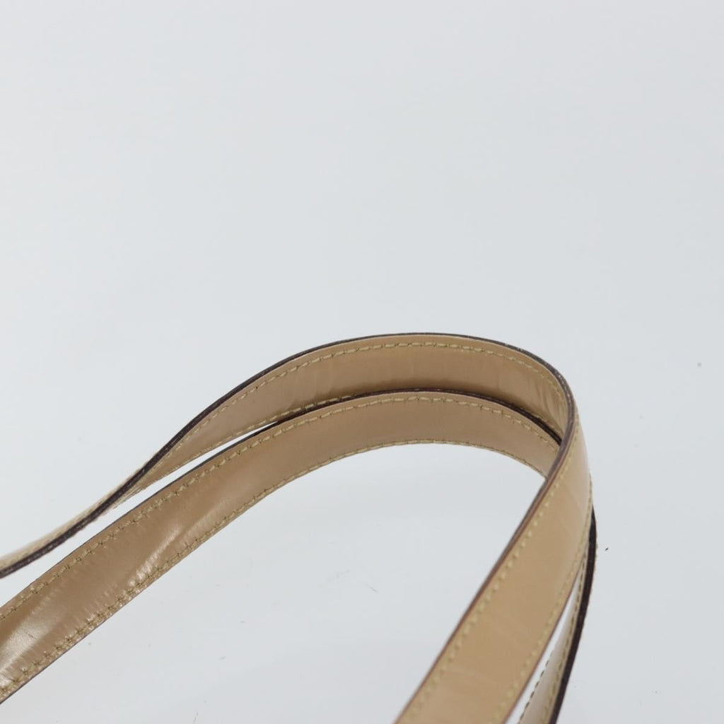 Prada Re-Edition 1995 Handbag Patent Leather Beige Patent_Leather Handbag (Pre-Owned)