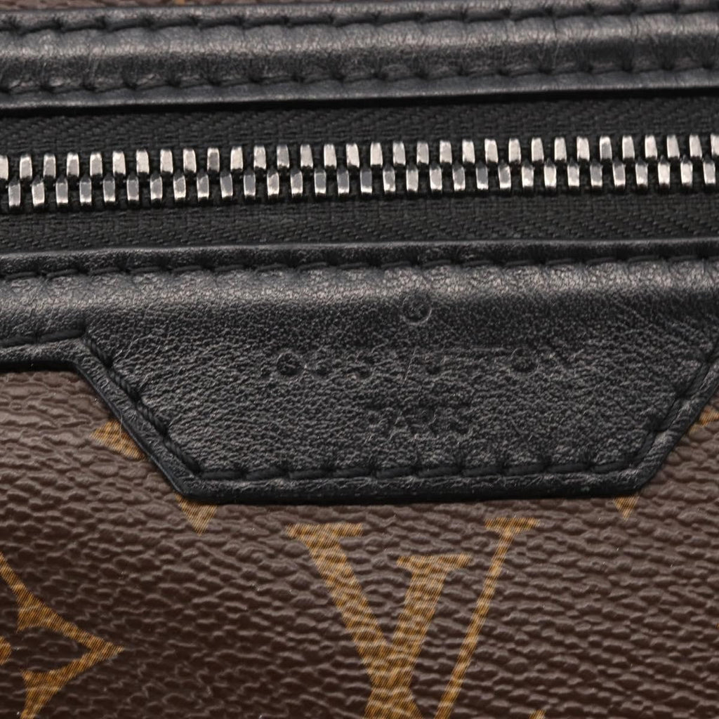 Louis Vuitton Double Flat Messenger Bag Limited Edition Logo Story Monogram Canvas And Denim Multicolour Canvas Shoulder Bag Bag (Pre-Owned)