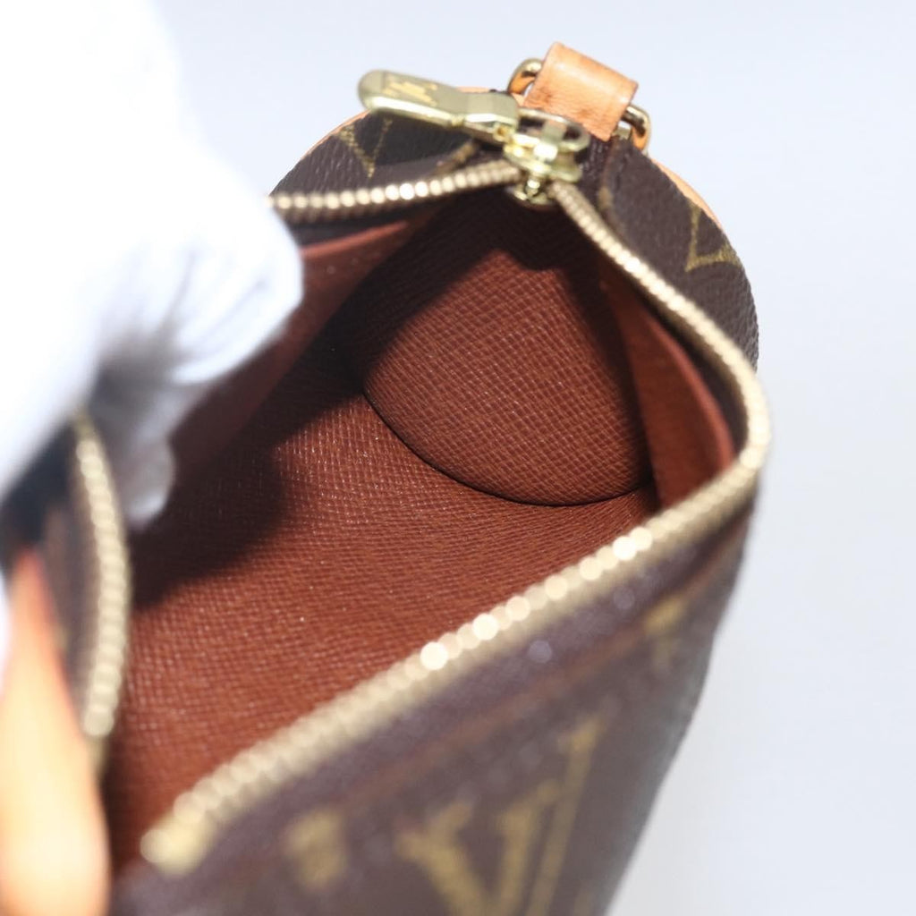 Louis Vuitton Papillon Pochette Monogram Canvas Brown Canvas Clutche & Pouche Bag (Pre-Owned)