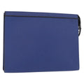 Louis Vuitton Pochette Voyage Taiga Leather Blue Leather Clutche & Pouche Bag (Pre-Owned)