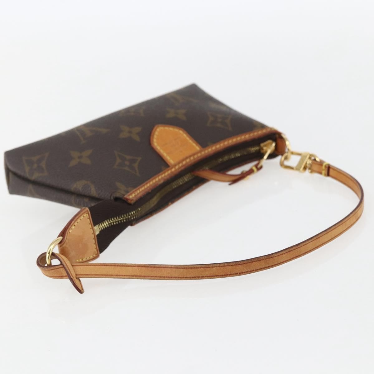 Louis Vuitton Delightful Pochette Monogram Canvas Brown Canvas Clutche & Pouche Bag (Pre-Owned)
