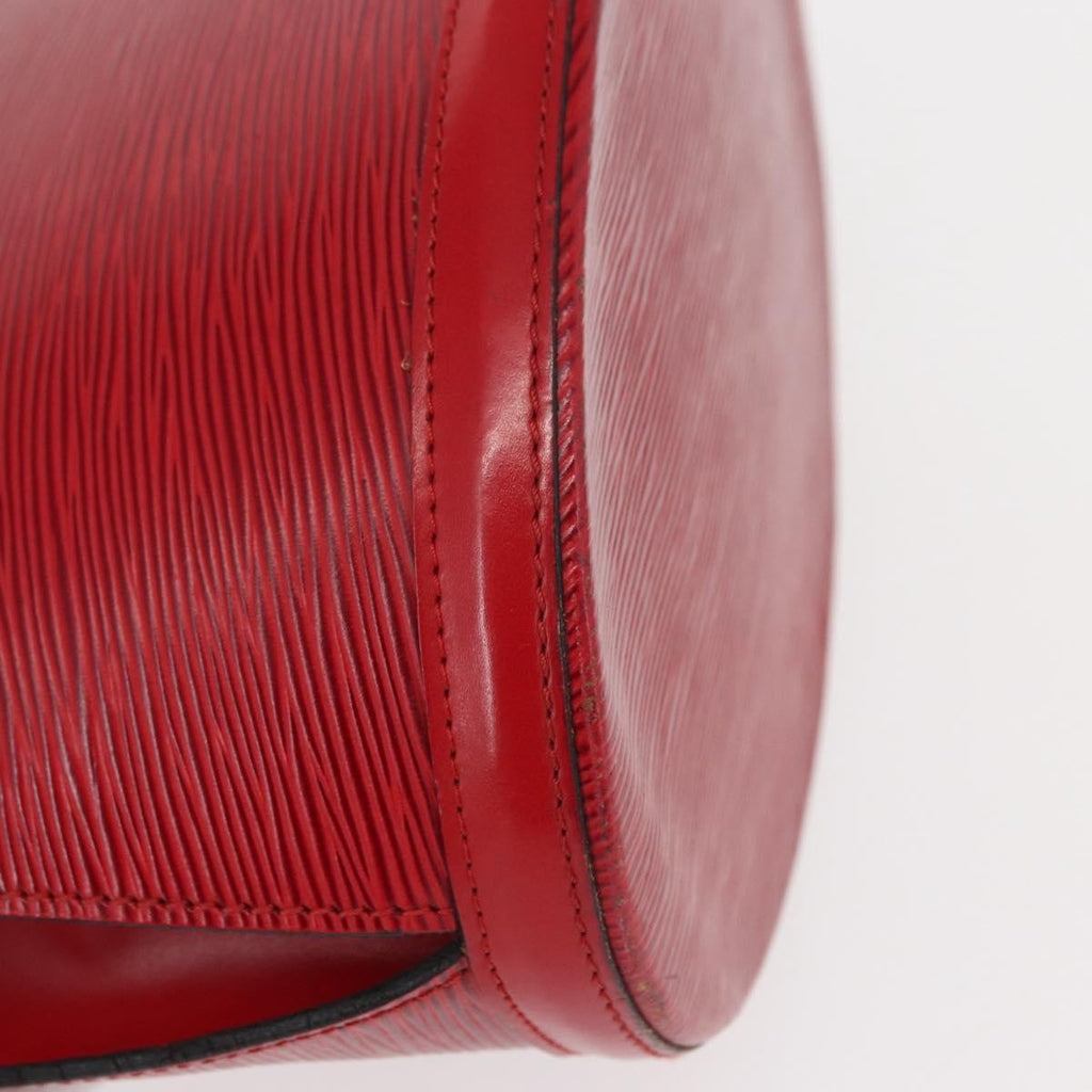 Louis Vuitton Cluny Shoulder Bag Epi Leather Red Leather Shoulder Bag Bag (Pre-Owned)