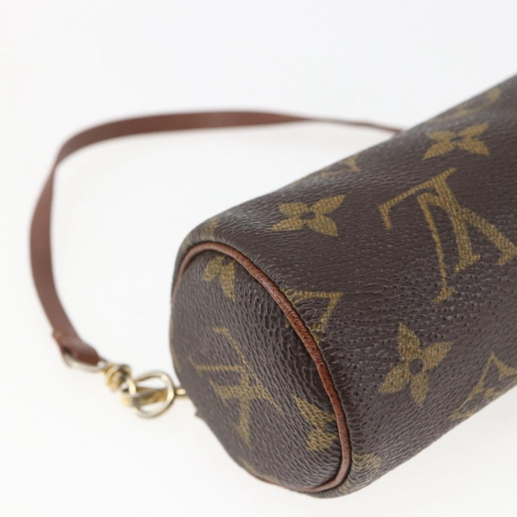 Louis Vuitton Papillon Pochette Monogram Canvas Brown Canvas Clutche & Pouche Bag (Pre-Owned)