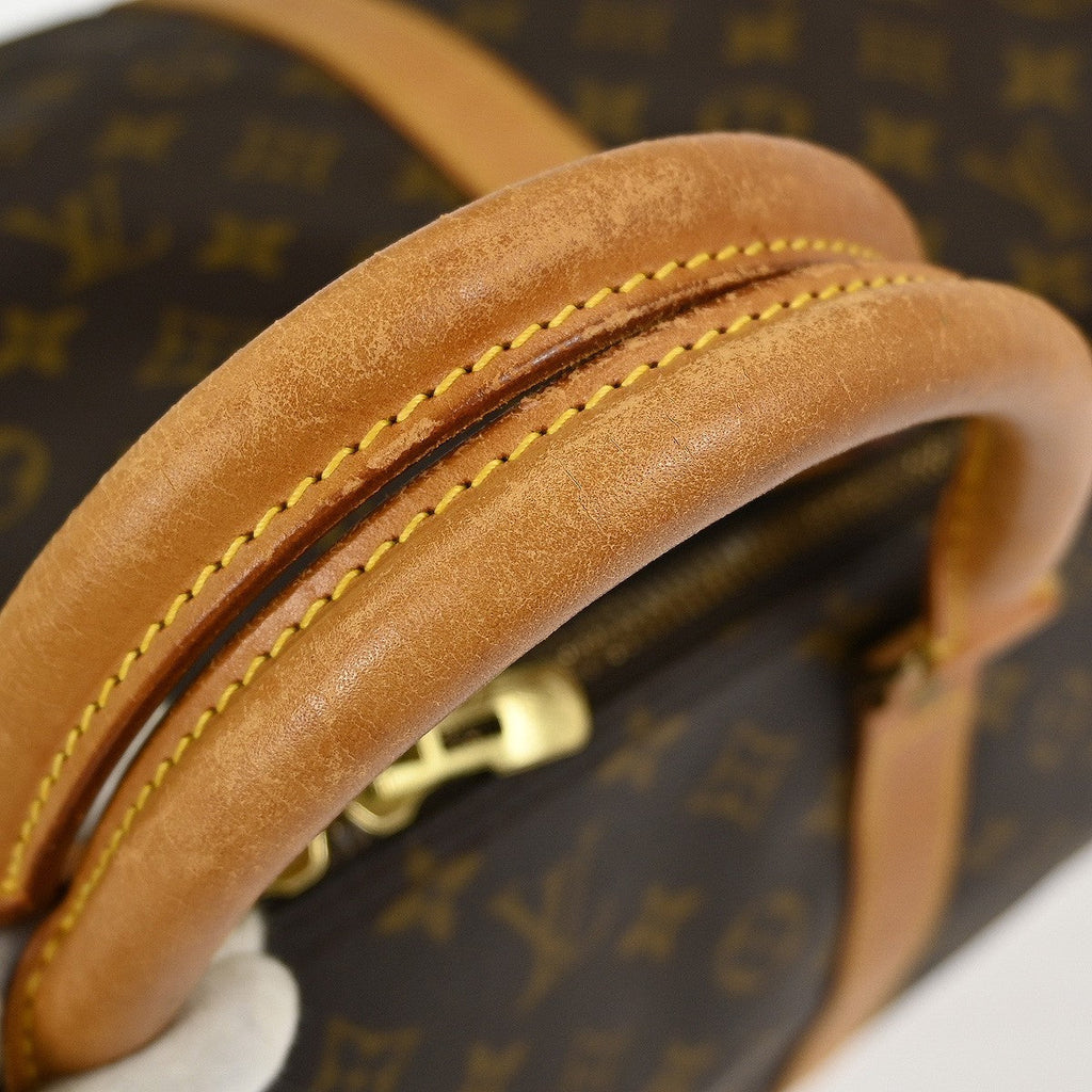 Louis Vuitton Keepall Bag Monogram Canvas Brown Canvas Travel Bag Bag (Pre-Owned)