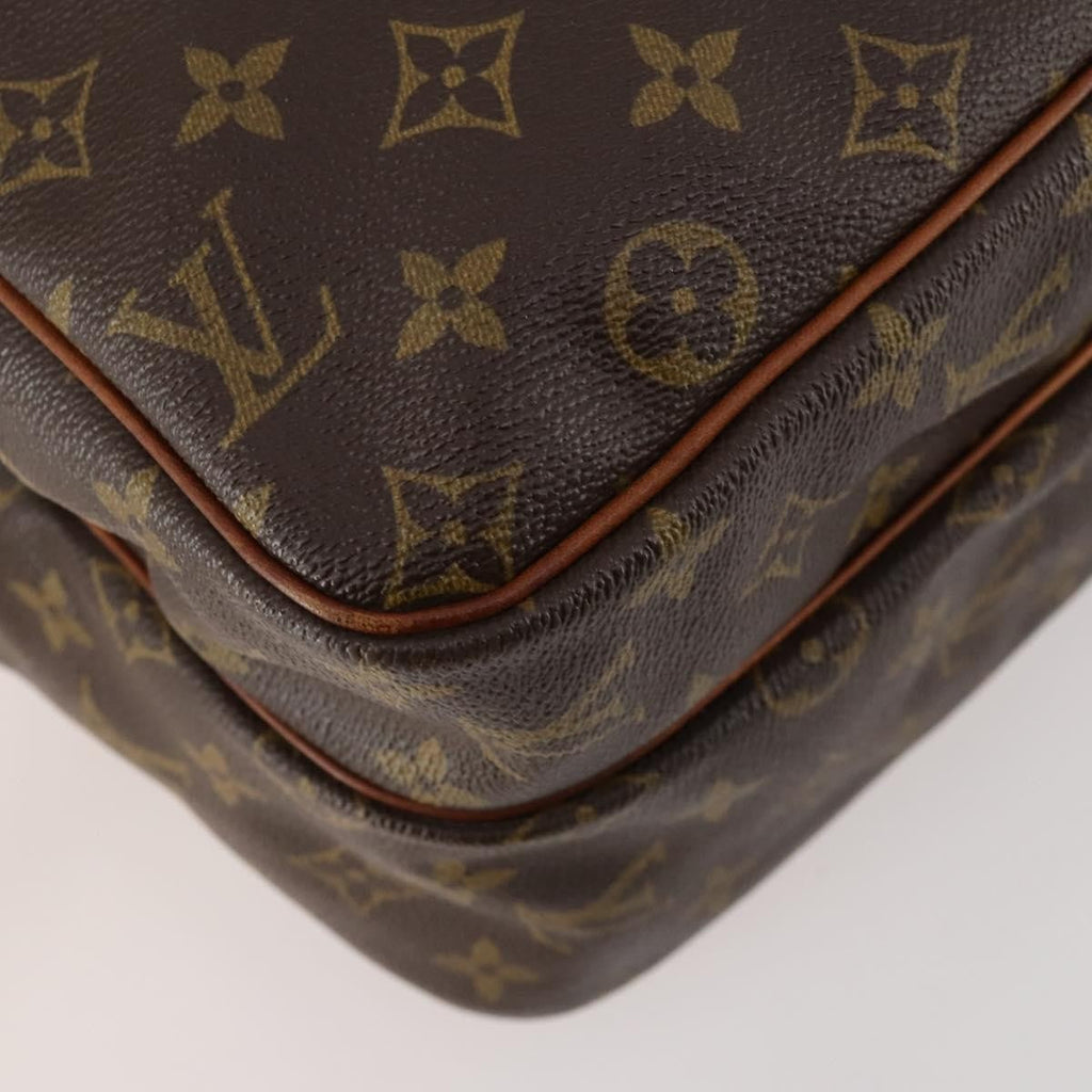 Louis Vuitton Reporter Bag Monogram Canvas Brown Canvas Shoulder Bag Bag (Pre-Owned)