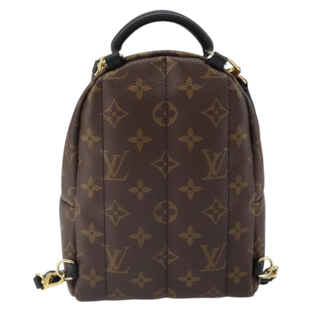 Louis Vuitton Palm Springs Backpack Monogram Canvas Brown Canvas Backpack Bag (Pre-Owned)