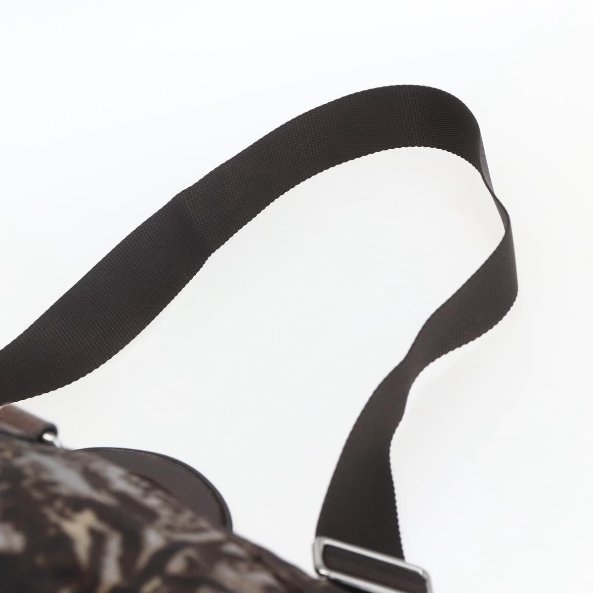 Prada Convertible Tote Printed Tessuto Brown Nylon Tote Bag Bag (Pre-Owned)