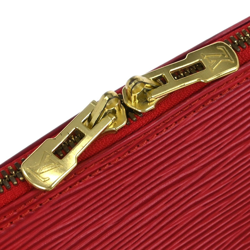 Louis Vuitton Vintage Alma Handbag Epi Leather Red Leather Handbag (Pre-Owned)