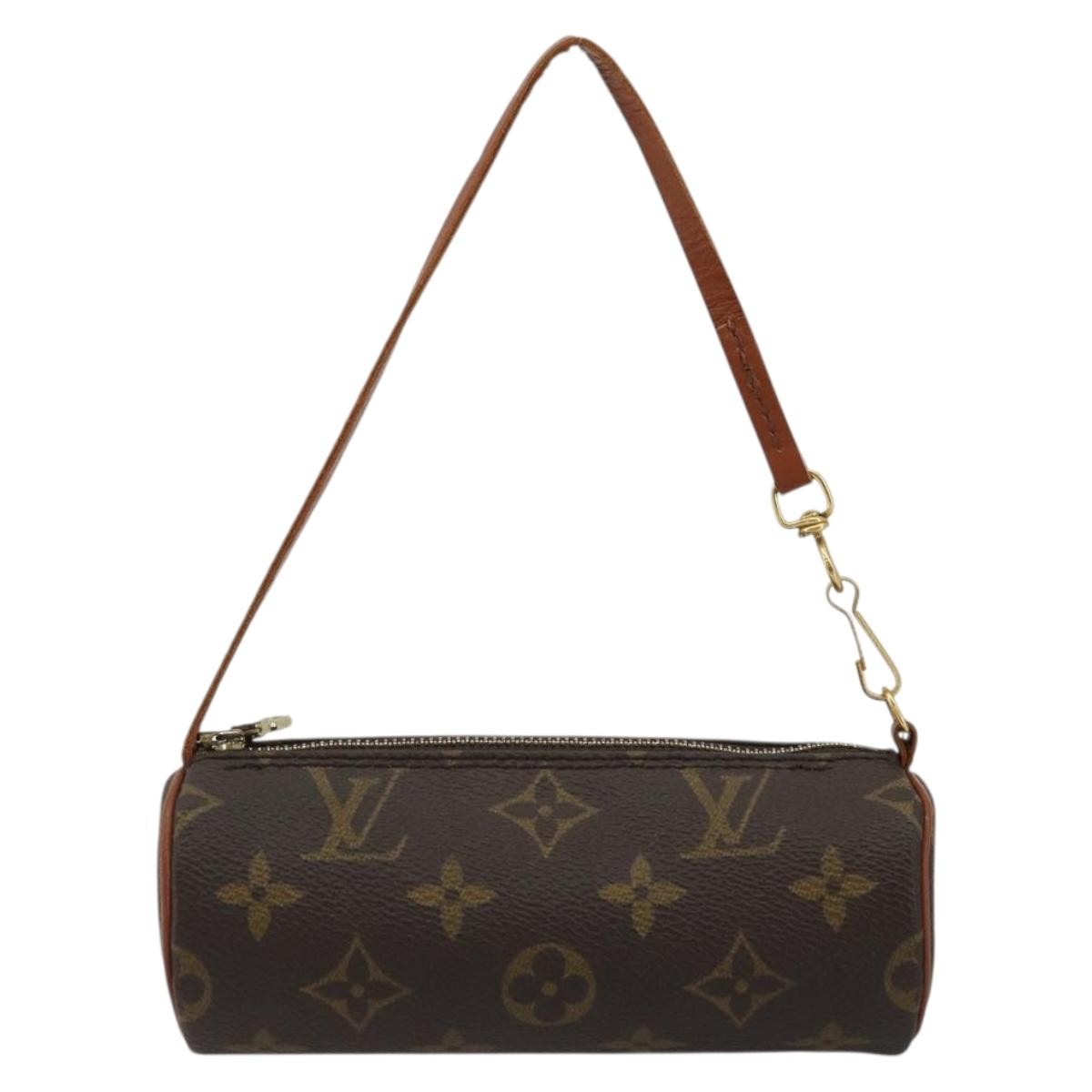 Louis Vuitton Papillon Pochette Monogram Canvas Brown Canvas Clutche & Pouche Bag (Pre-Owned)