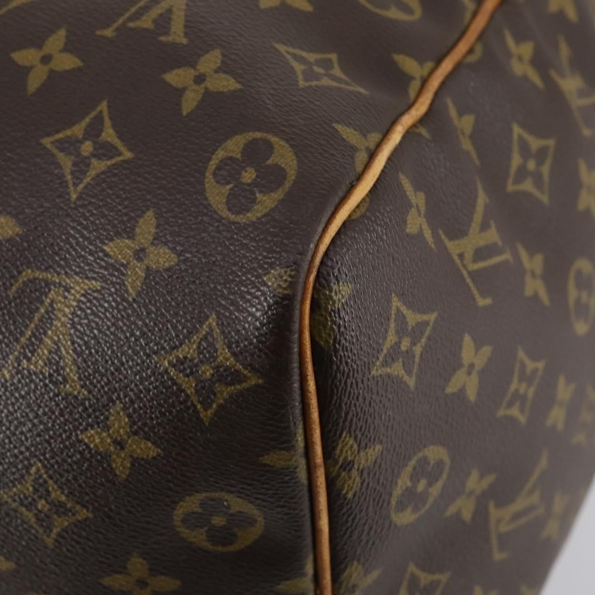 Louis Vuitton Keepall Bag Monogram Canvas Brown Canvas Travel Bag Bag (Pre-Owned)