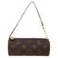 Louis Vuitton Papillon Pochette Monogram Canvas Brown Canvas Clutche & Pouche Bag (Pre-Owned)