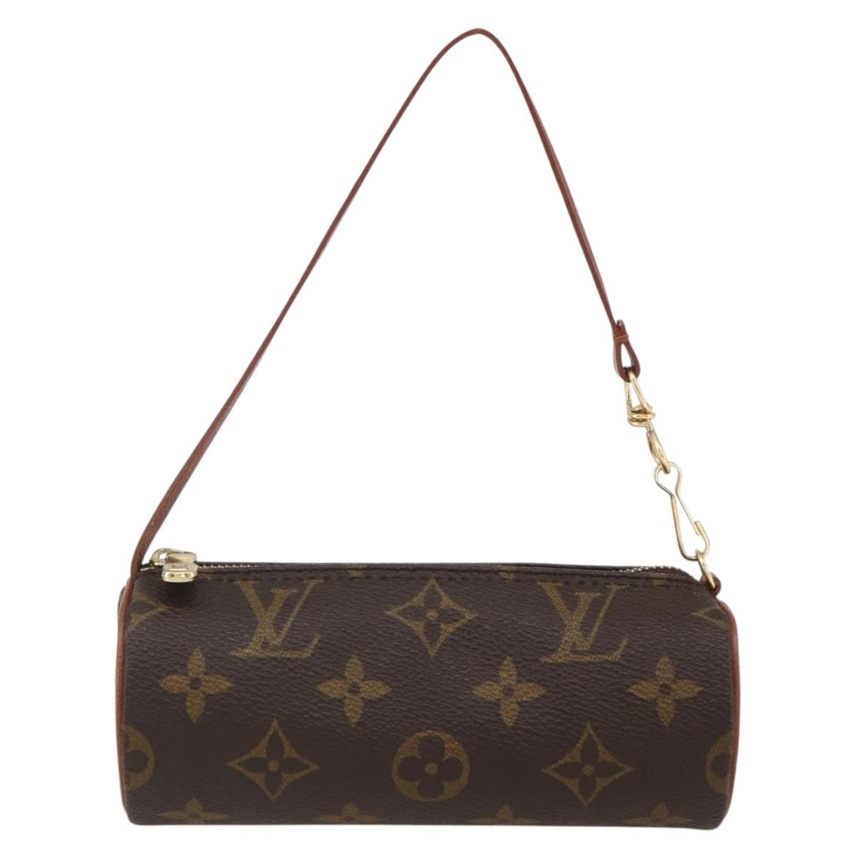 Louis Vuitton Papillon Pochette Monogram Canvas Brown Canvas Clutche & Pouche Bag (Pre-Owned)