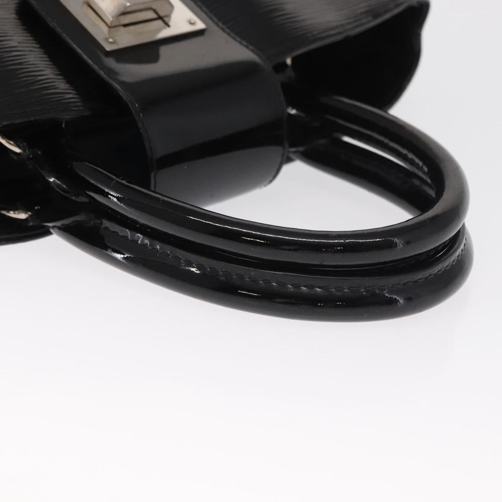 Louis Vuitton Mirabeau Handbag Electric Epi Leather Black Leather Handbag (Pre-Owned)