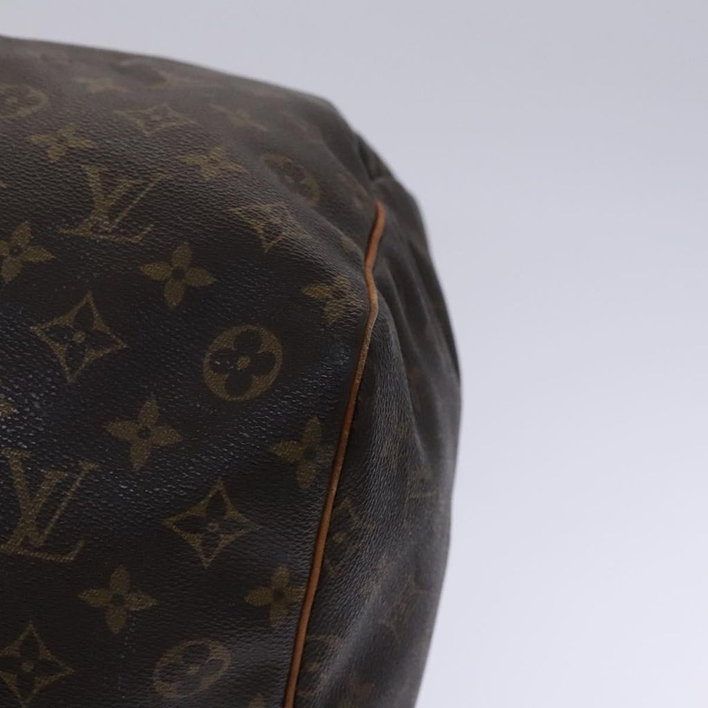 Louis Vuitton Keepall Bag Monogram Canvas Brown Canvas Travel Bag Bag (Pre-Owned)