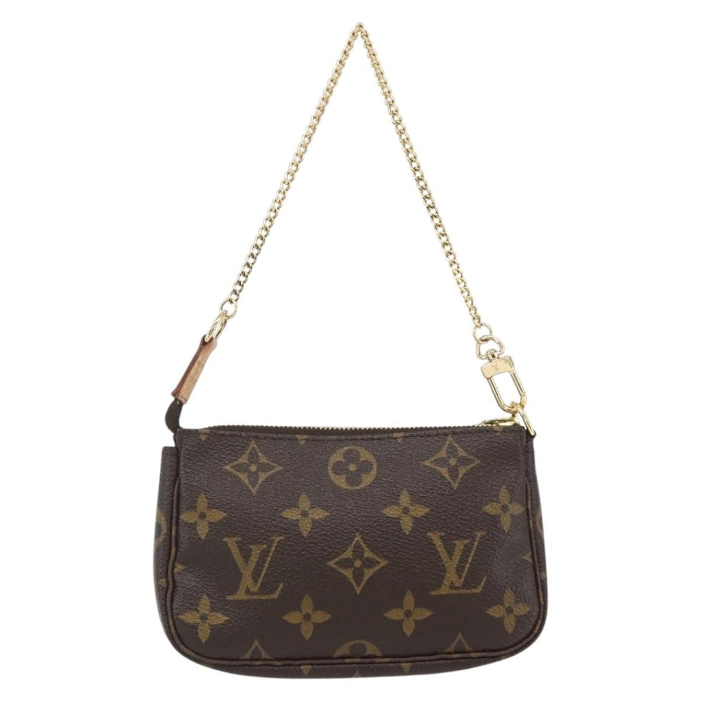 Louis Vuitton Pochette Accessoires Limited Edition Monogram Trunk Brown Canvas Clutche & Pouche Bag (Pre-Owned)