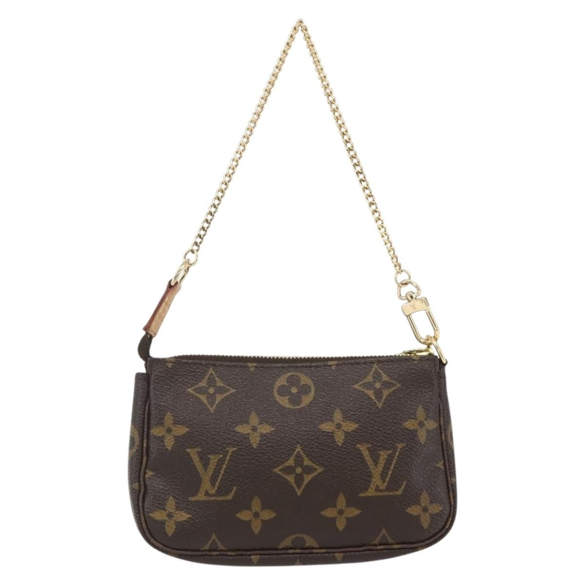 Louis Vuitton Pochette Accessoires Limited Edition Monogram Trunk Brown Canvas Clutche & Pouche Bag (Pre-Owned)