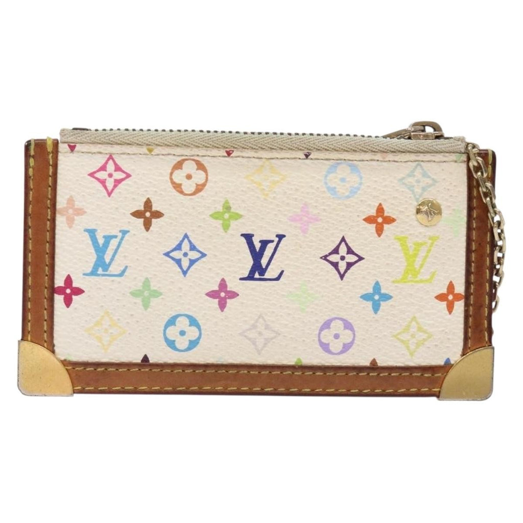 Louis Vuitton Pochette Clés Monogram Canvas Multicolour Canvas Wallets Accessory (Pre-Owned)