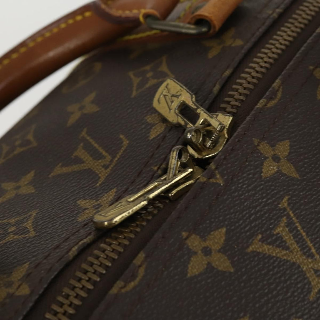 Louis Vuitton Keepall Bag Monogram Canvas Brown Canvas Travel Bag Bag (Pre-Owned)