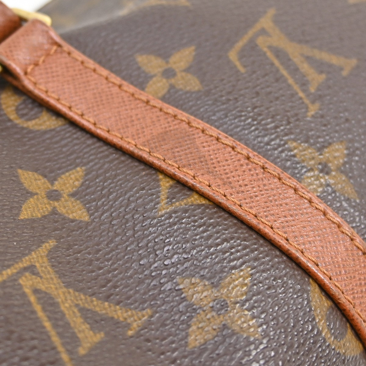 Louis Vuitton Papillon Handbag Monogram Canvas Brown Canvas Handbag (Pre-Owned)