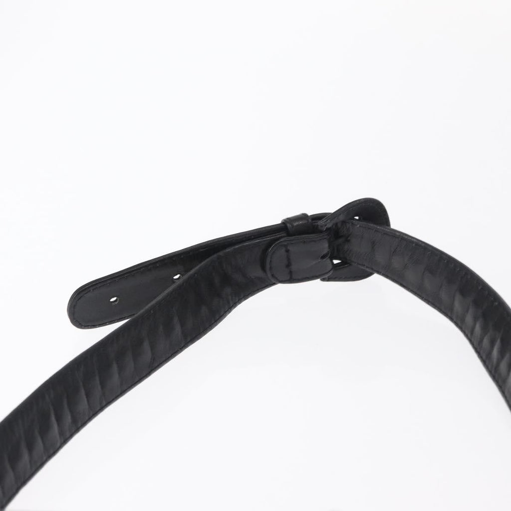 Chanel Chain Envelope Belt Bag Quilted Calfskin Black Leather Clutche & Pouche Bag (Pre-Owned)