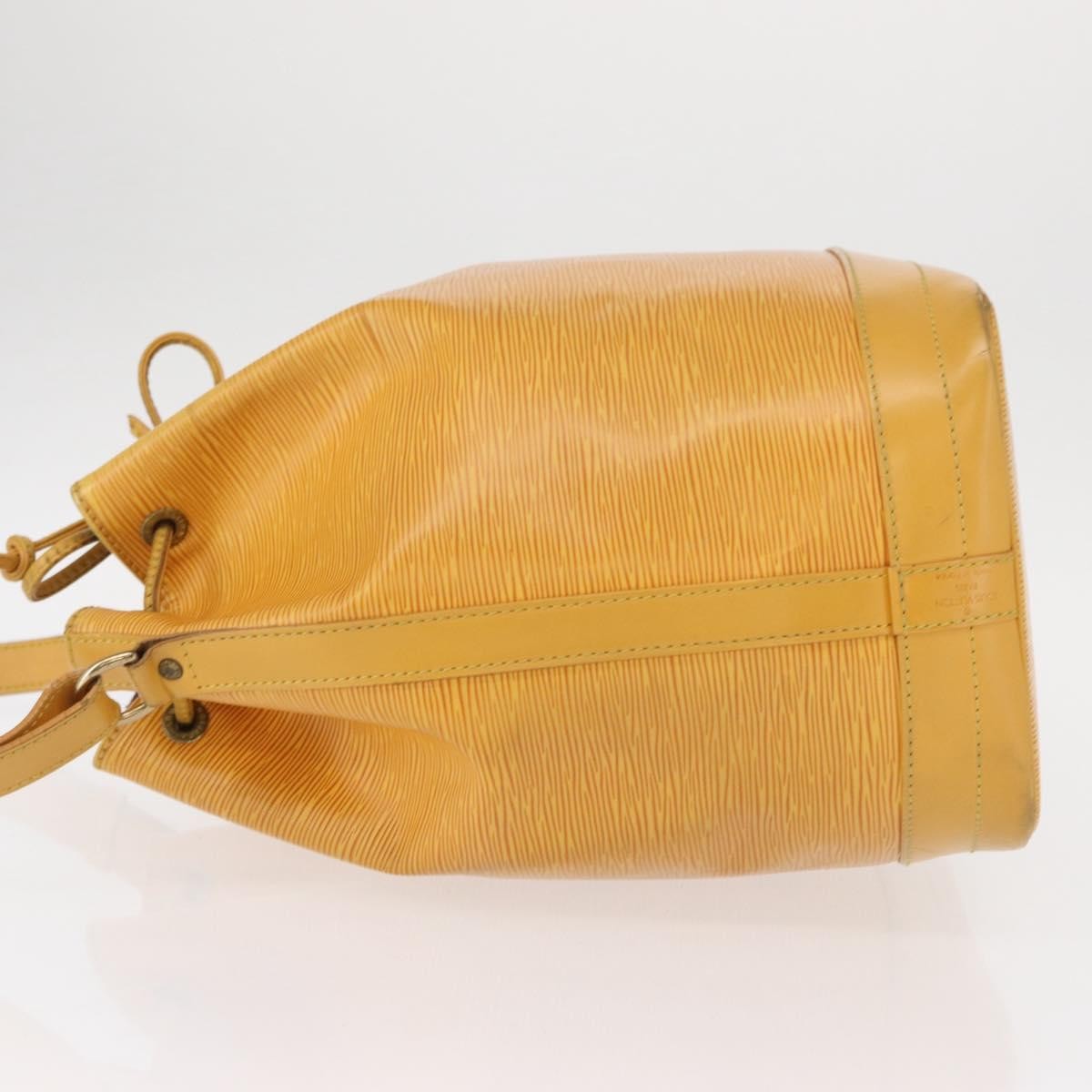 Louis Vuitton Noe Handbag Epi Leather Yellow Leather Shoulder Bag Bag (Pre-Owned)