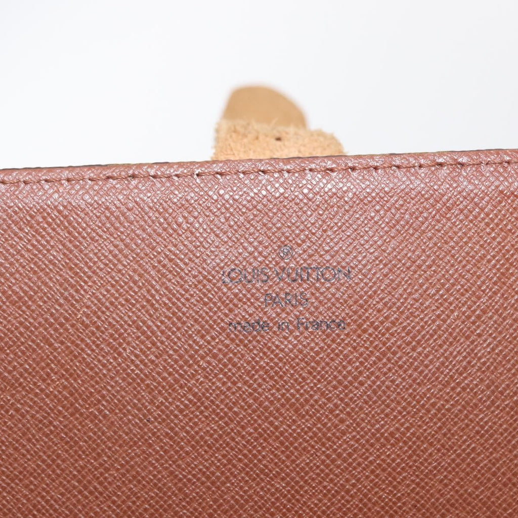 Louis Vuitton Cartouchiere Handbag Monogram Canvas Brown Canvas Shoulder Bag Bag (Pre-Owned)
