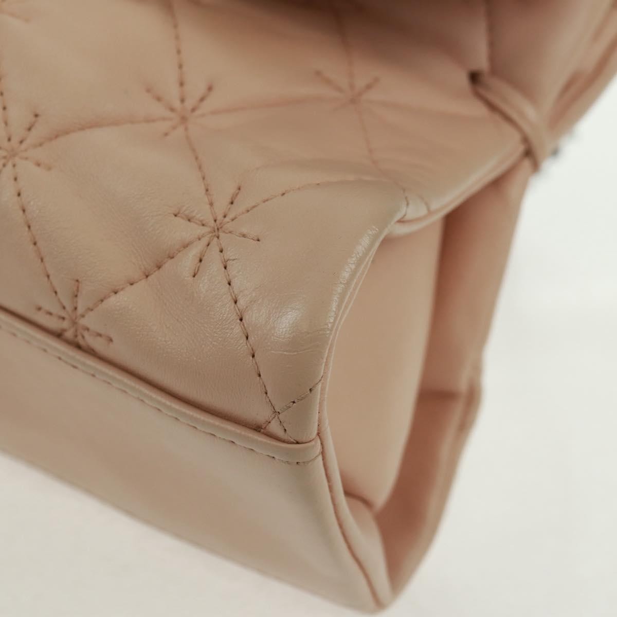 Chanel 2.55 Shoulder Bag Leather Pink Leather Shoulder Bag Bag (Pre-Owned)