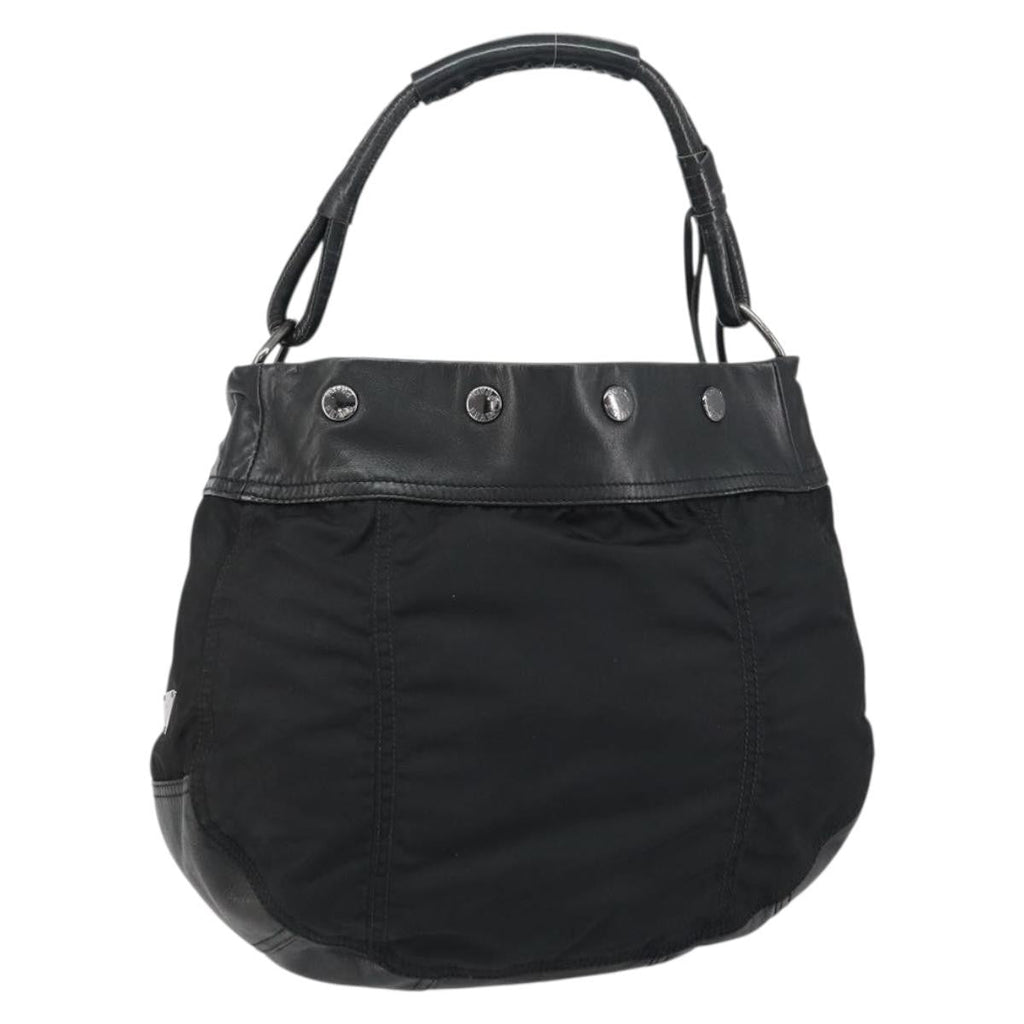 Prada Vintage Shoulder Bag Tessuto Black Nylon Shoulder Bag Bag (Pre-Owned)