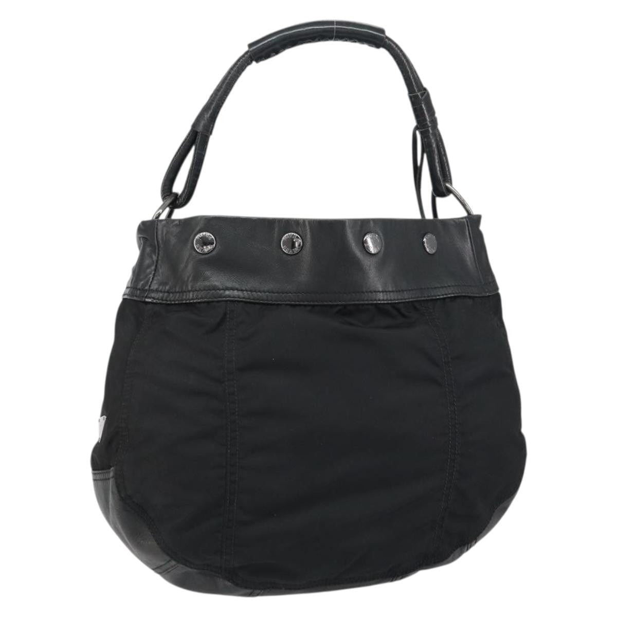 Prada Vintage Shoulder Bag Tessuto Black Nylon Shoulder Bag Bag (Pre-Owned)