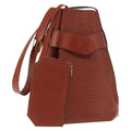 Louis Vuitton Vintage Sac D'epaule Handbag Epi Leather Brown Leather Shoulder Bag Bag (Pre-Owned)