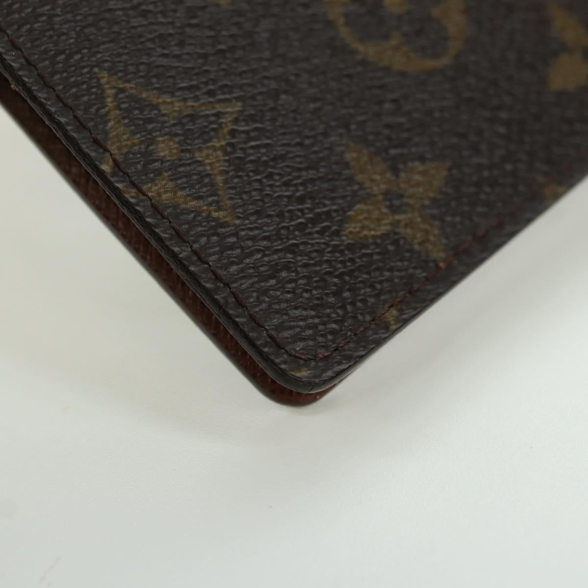 Louis Vuitton Agenda Cover Monogram Panda Brown Canvas Wallets Accessory (Pre-Owned)