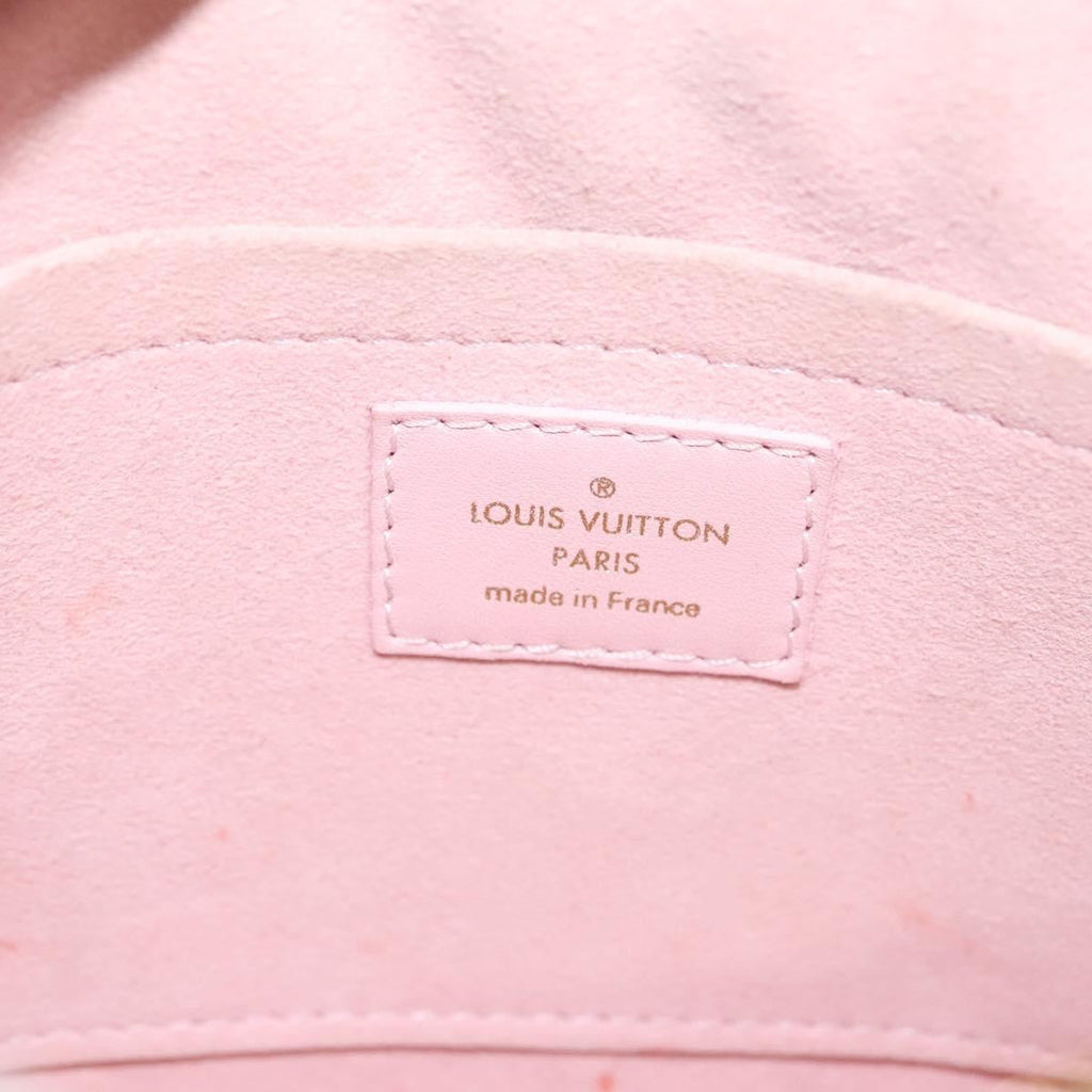 Louis Vuitton New Wave Camera Bag Quilted Leather Pink Leather Bag (Pre-Owned)
