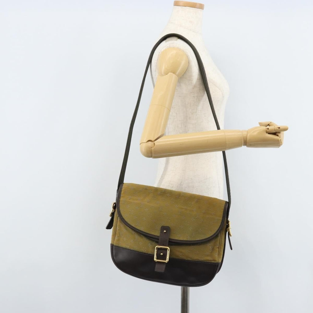 Louis Vuitton Marjorie Handbag Mini Lin Khaki Canvas Shoulder Bag Bag (Pre-Owned)