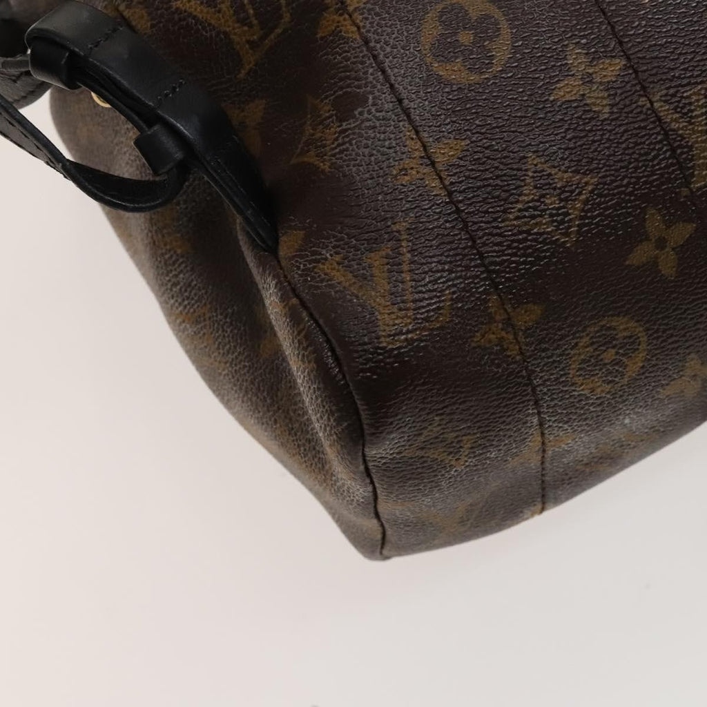 Louis Vuitton Palm Springs Backpack Monogram Canvas Brown Canvas Backpack Bag (Pre-Owned)