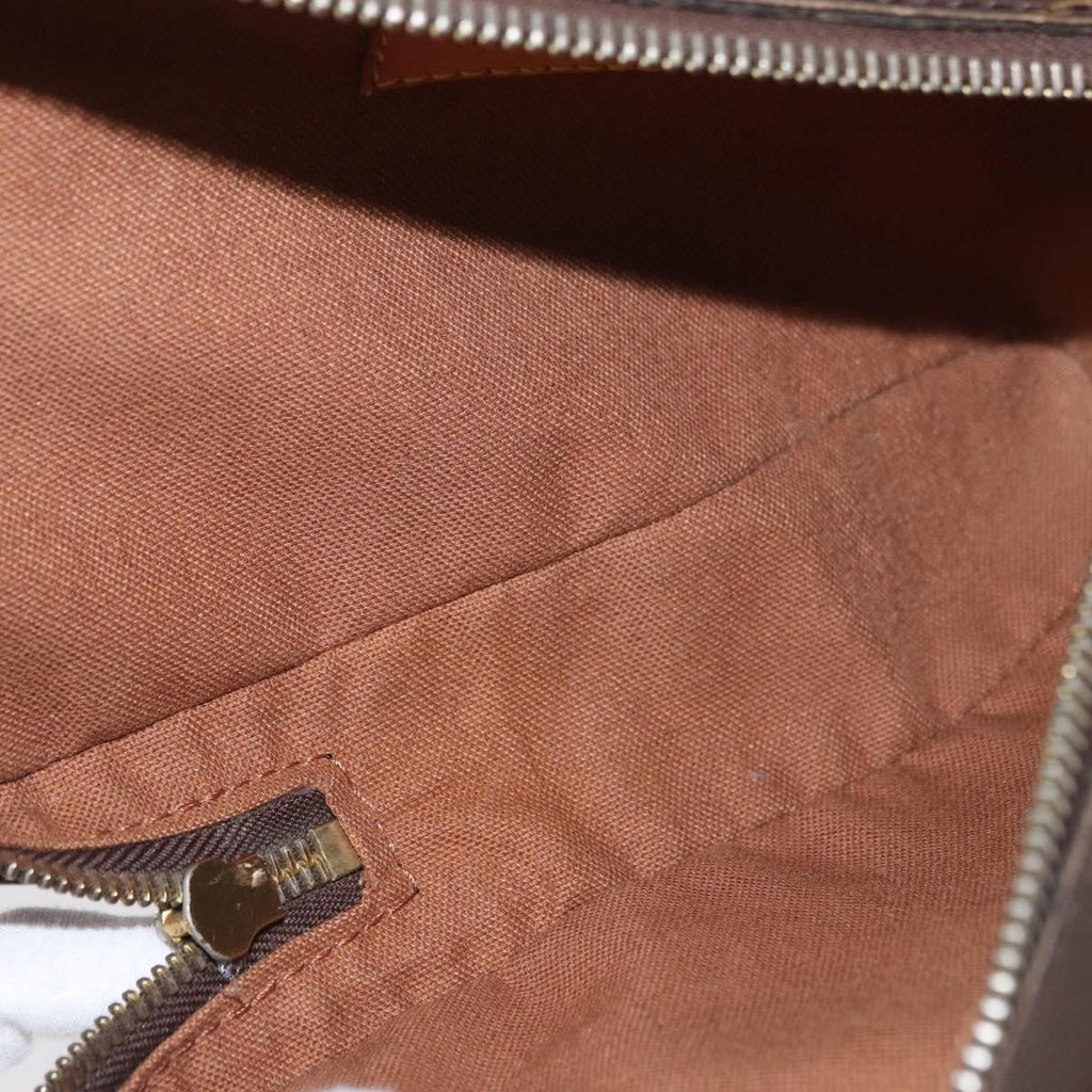 Louis Vuitton Geronimos Waist Bag Monogram Canvas Brown Canvas Shoulder Bag Bag (Pre-Owned)