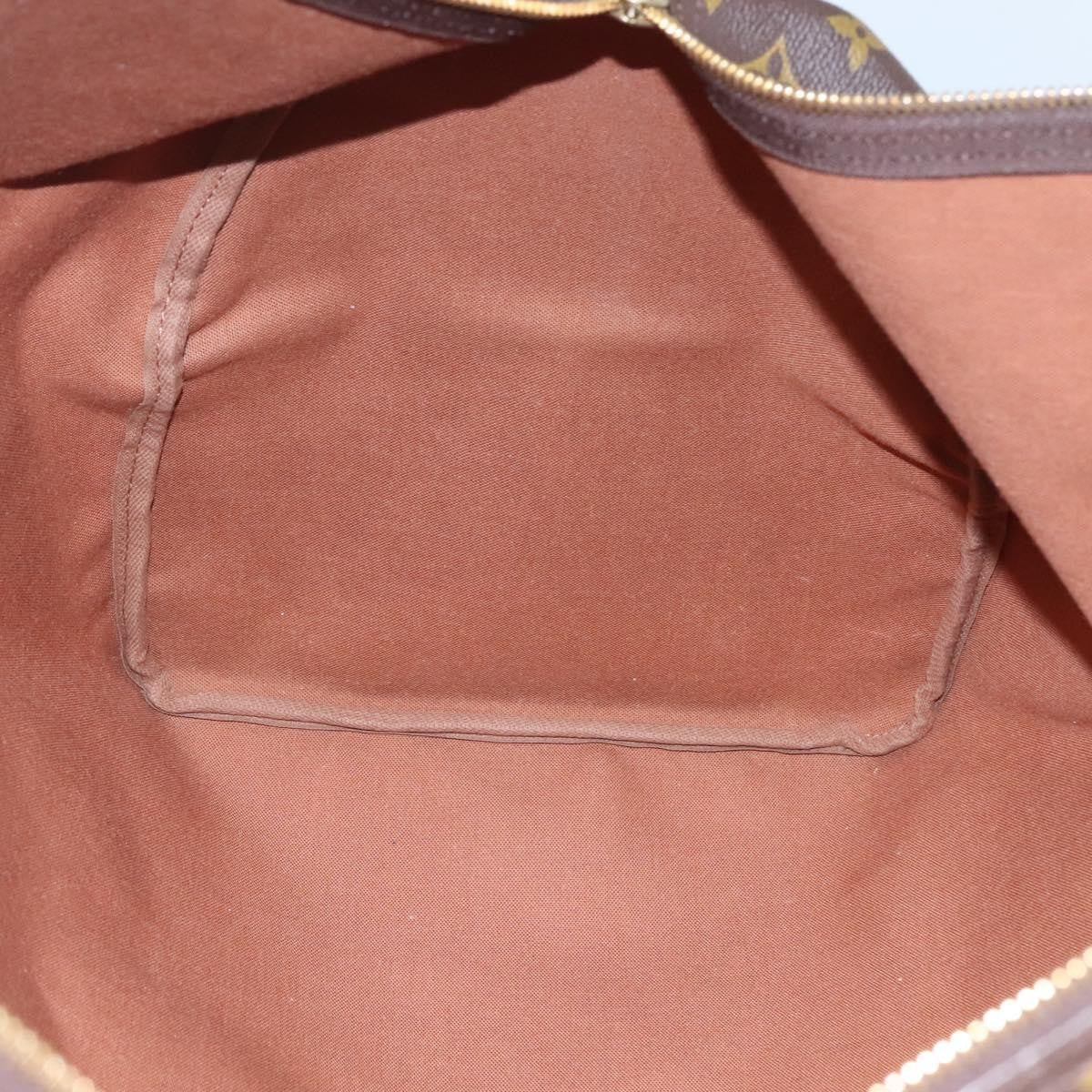 Louis Vuitton Keepall Bag Monogram Canvas Brown Canvas Travel Bag Bag (Pre-Owned)