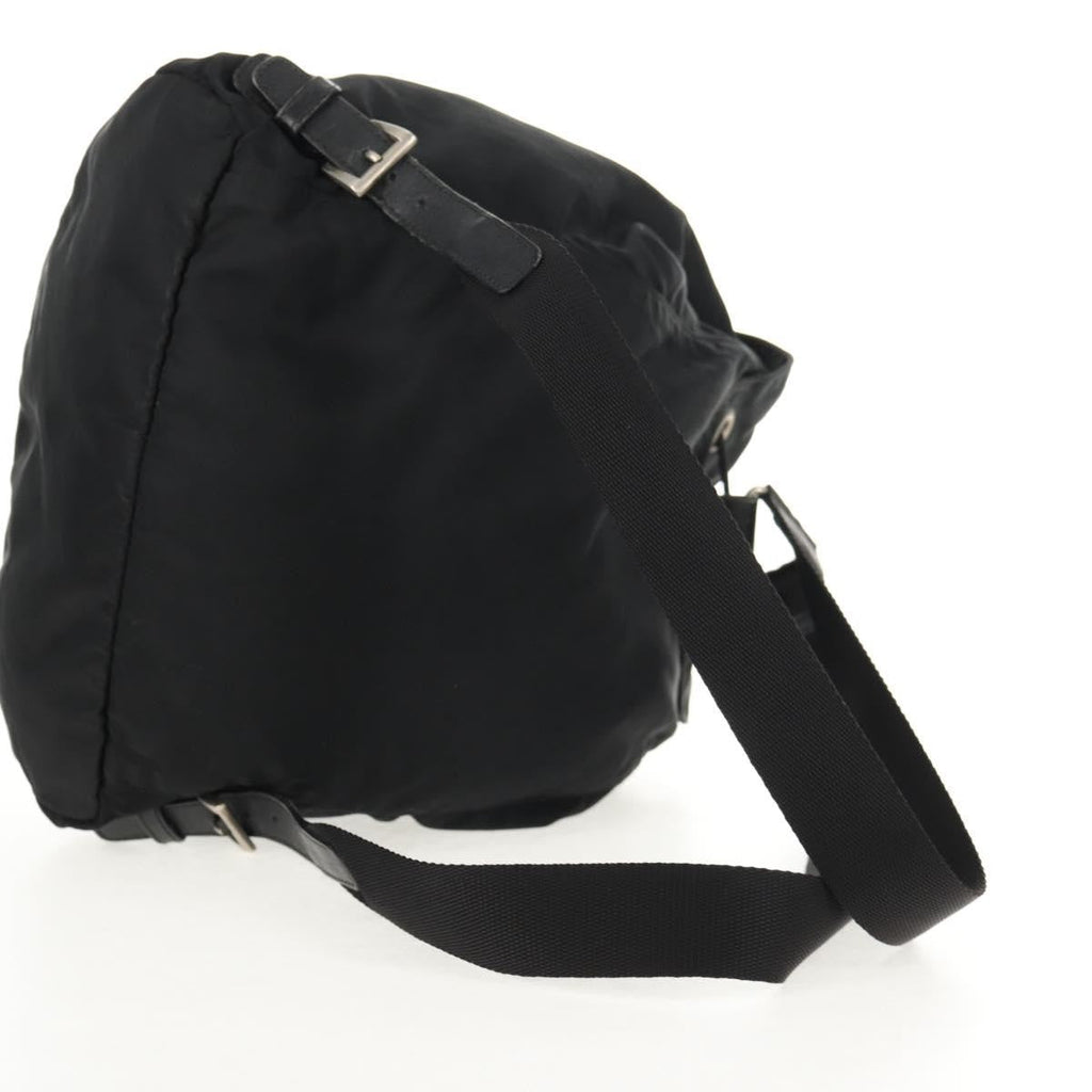 Prada Front Pocket Backpack Tessuto Black Nylon Backpack Bag (Pre-Owned)